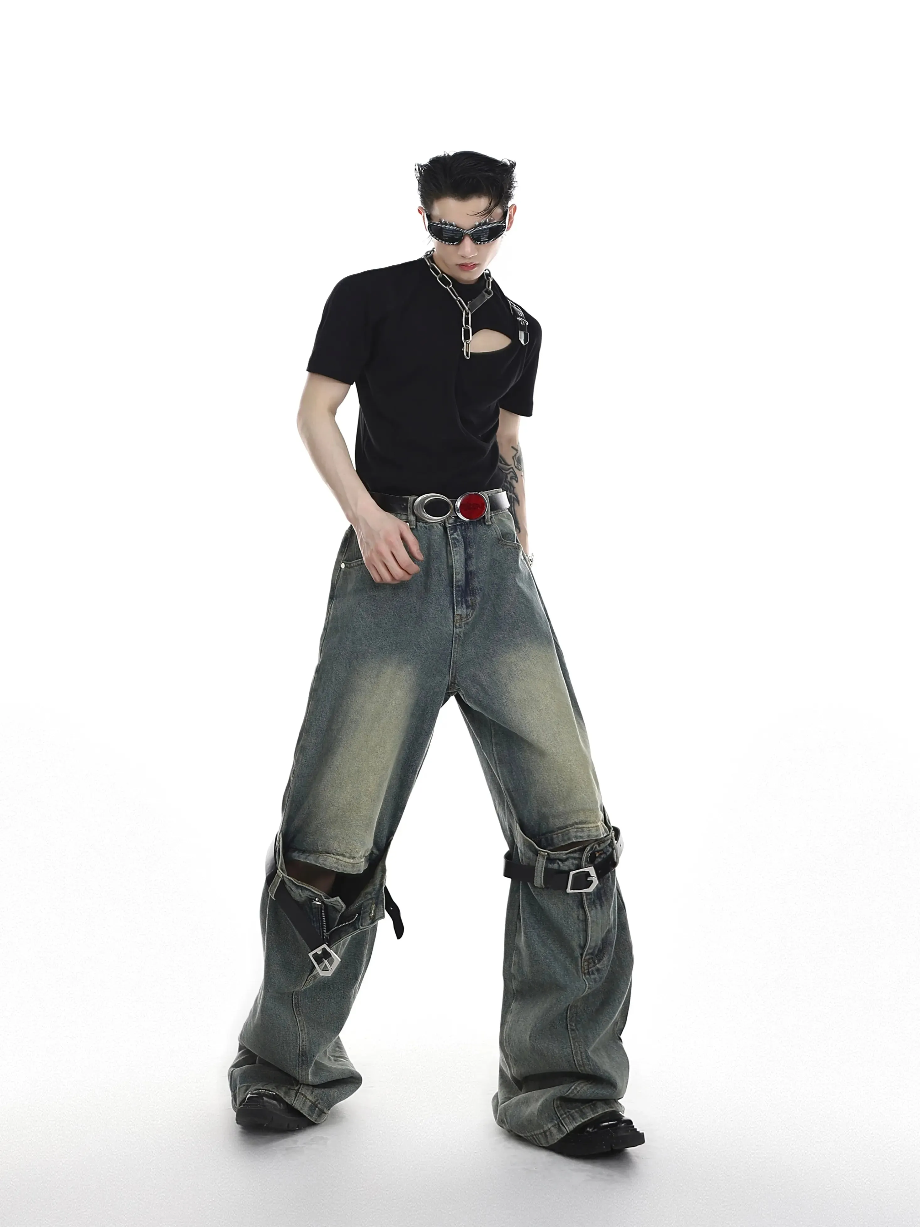 【23s May.】Vintage Jeans with Belt