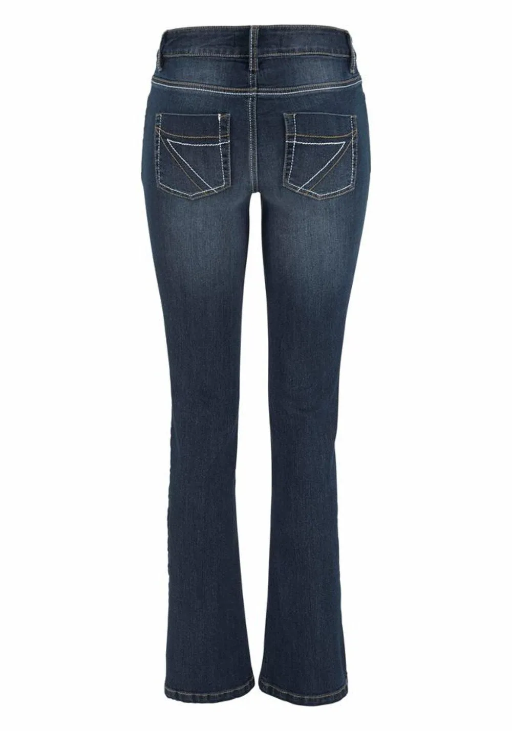 Arizona Flare Jeans, Navy
