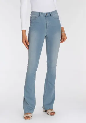 Arizona Flared Jeans, Blue
