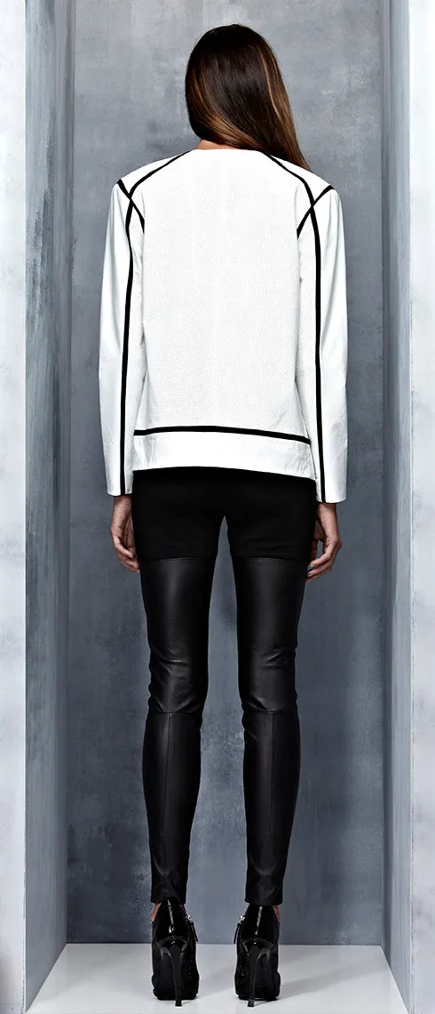 Astor Clean Neck Box Jacket - SAMPLE