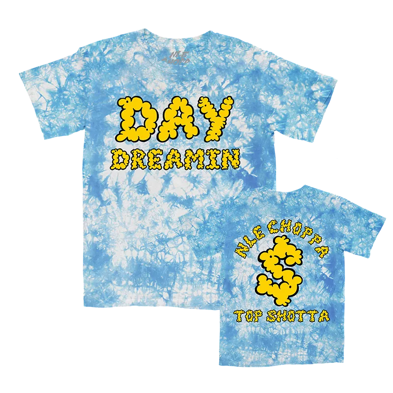 Day Dreamin Tie Dye T-Shirt   Digital Download
