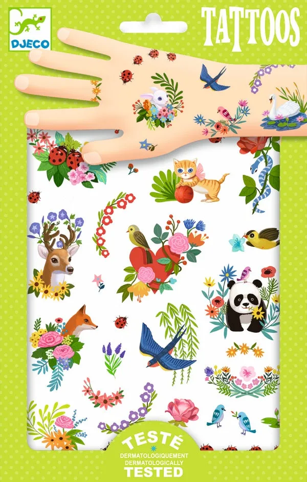 Djeco Tattoos - Happy Spring