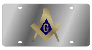 Eurosport Daytona - Steel License Plate - Masonic