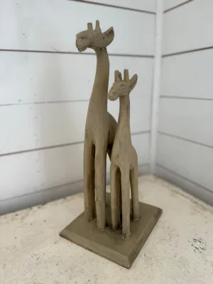 Giraffe hand painted