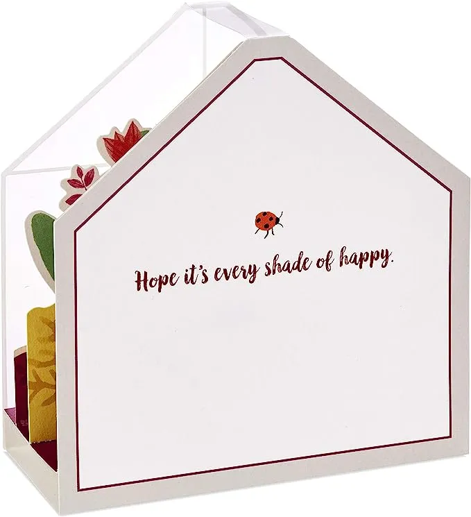 Hallmark Paper Wonder Displayable Pop Up Birthday Card or Mother's Day Card (Succulents),5 X 7. 2 inches,599RZW1015