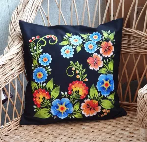 Hand Painted Pillow
