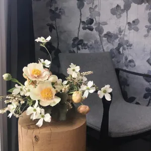 Hand Painted Wallpaper