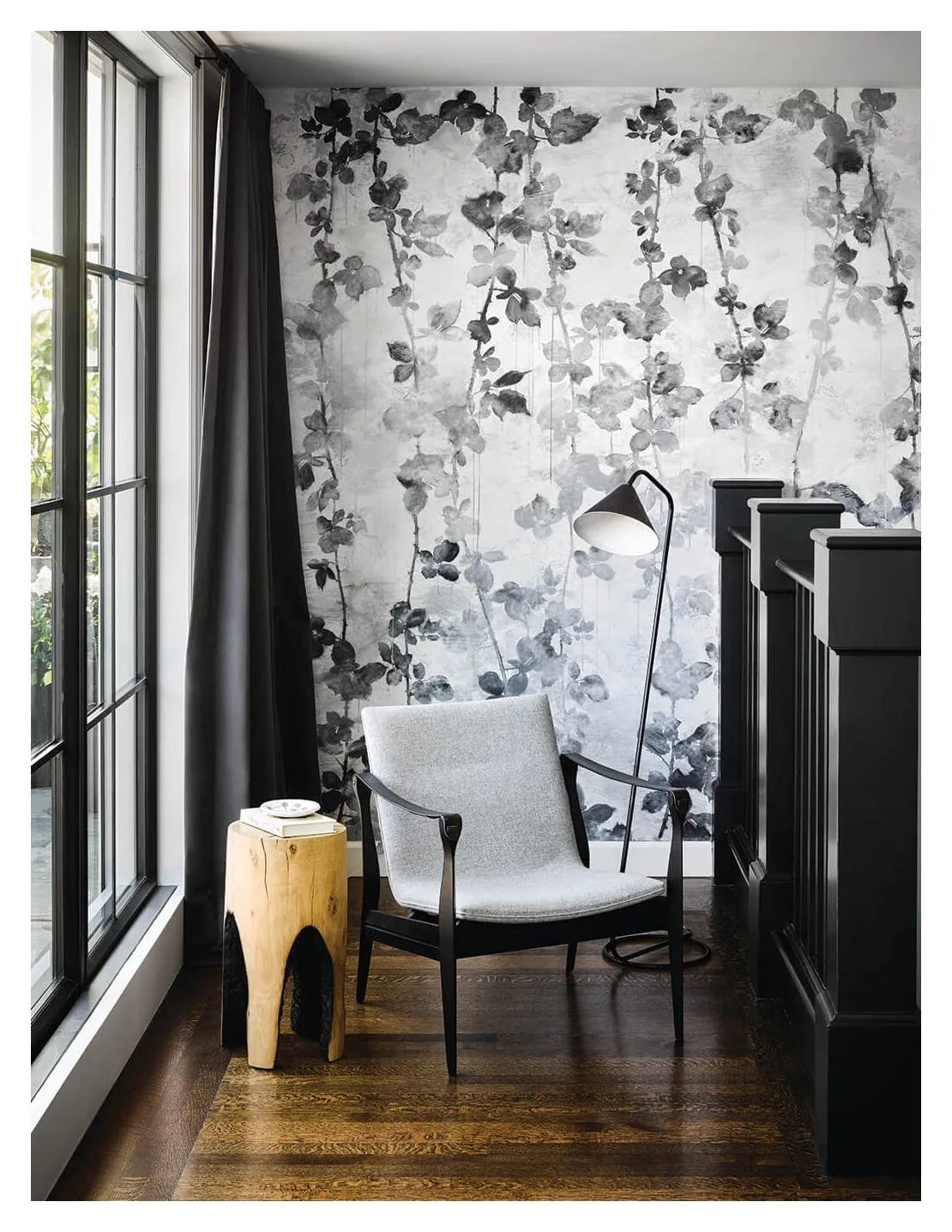 Hand Painted Wallpaper