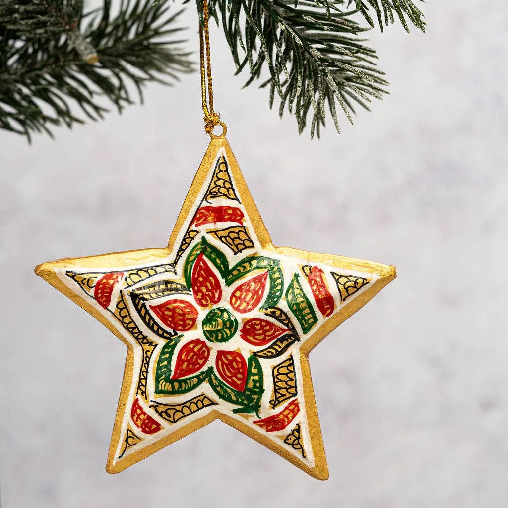 Indian 26 3D Hanging Star Decoration