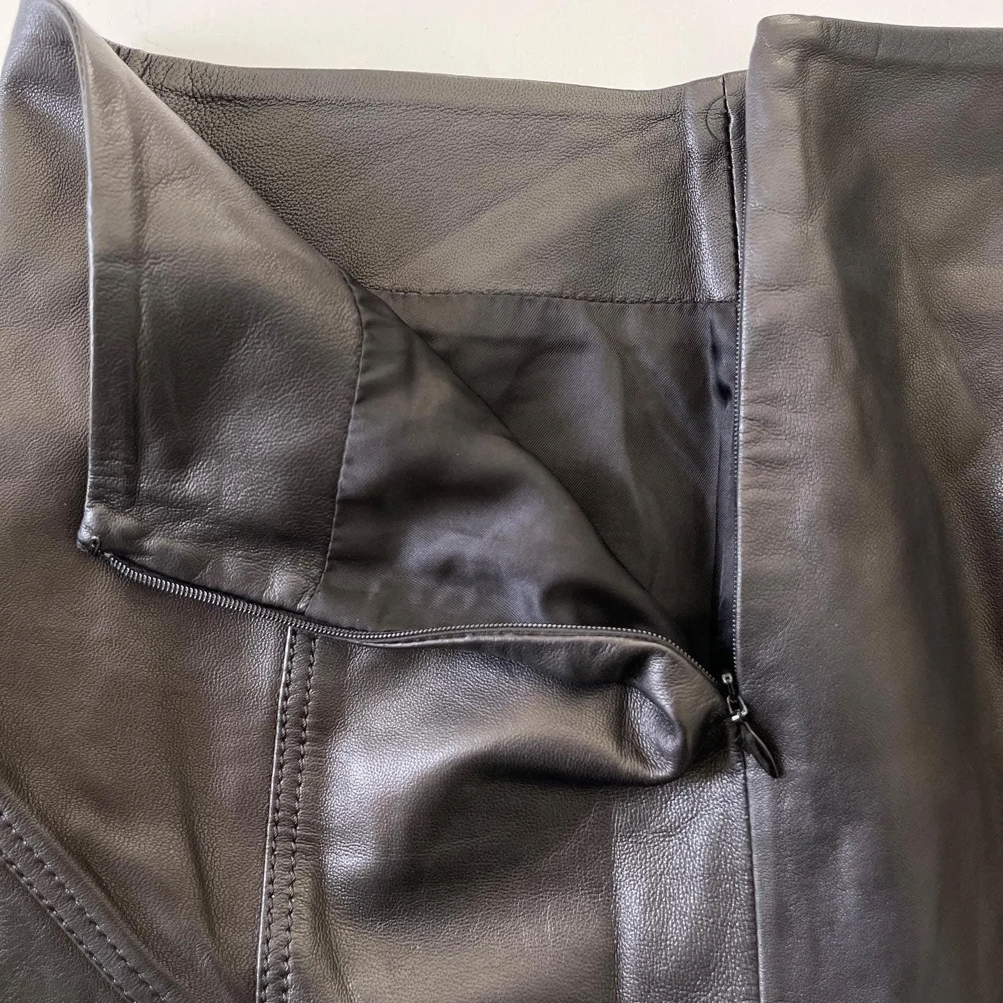 IRO Leather Skirt