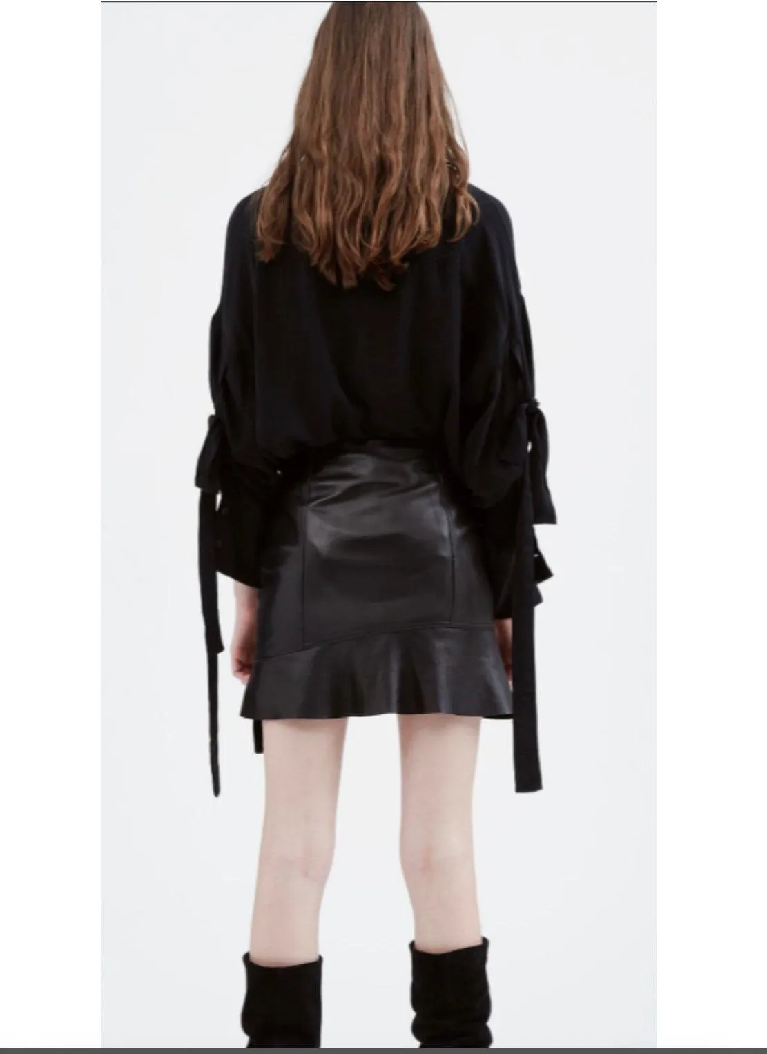 IRO Leather Skirt