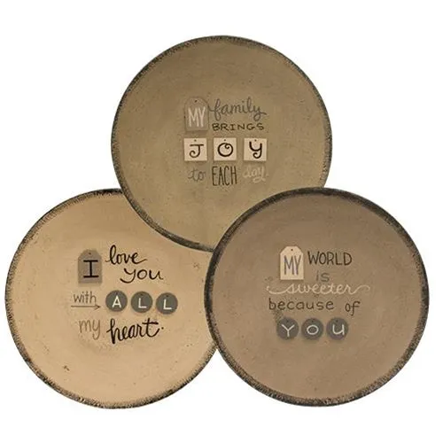 *Joy Each Day Dimensional Plate