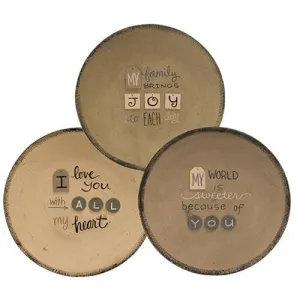 *Joy Each Day Dimensional Plate