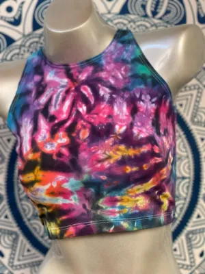 Large Tyrannosaurus Dyes Crop Tank #6