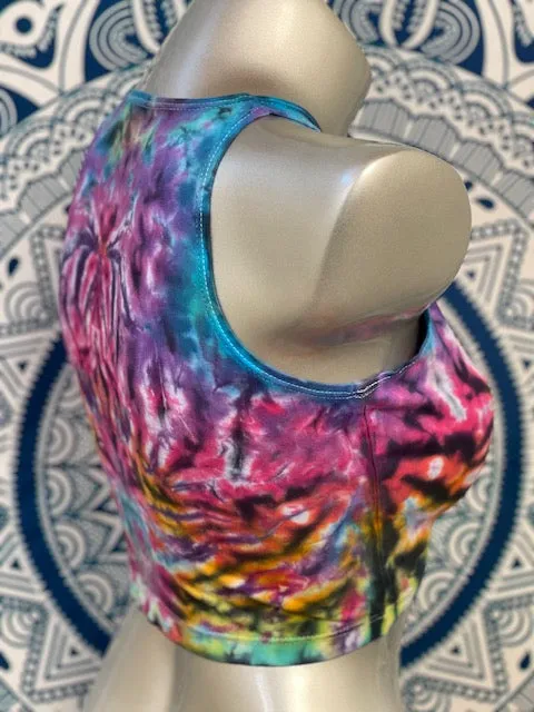 Large Tyrannosaurus Dyes Crop Tank #6