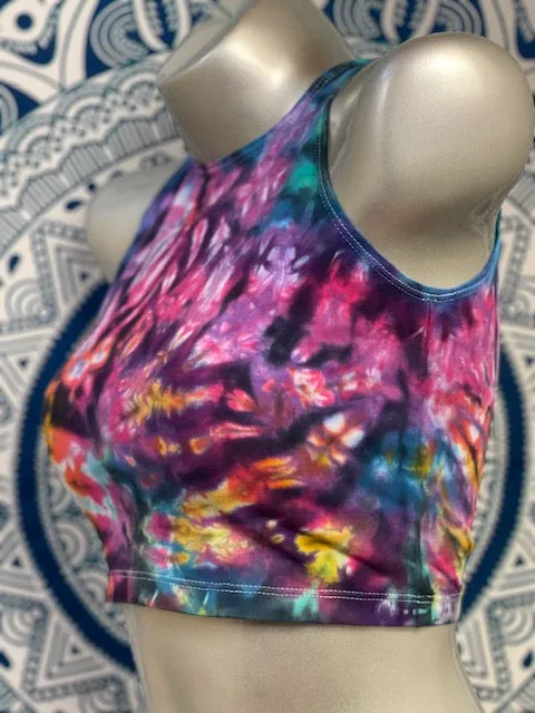 Large Tyrannosaurus Dyes Crop Tank #6