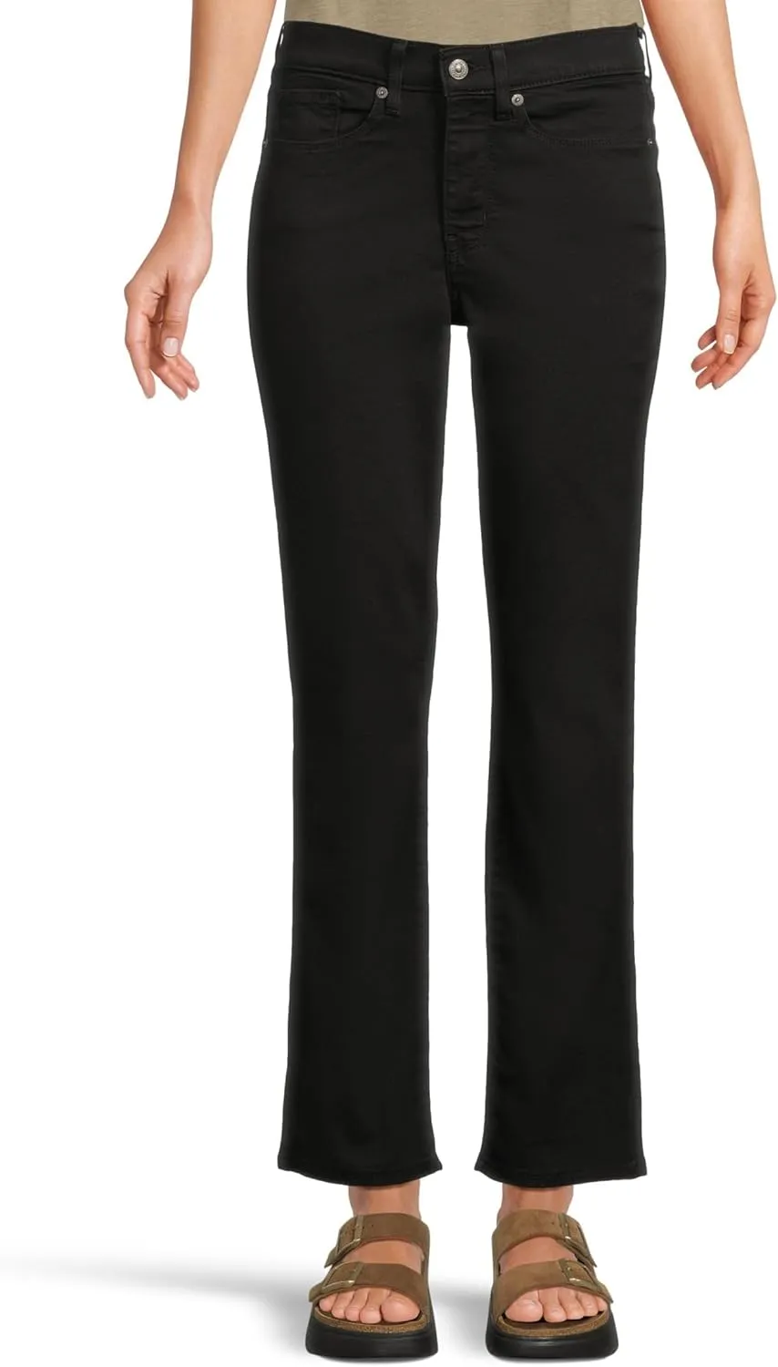 Levi's Women's Classic Straight Jeans Pants, -soft Black (Waterless), 29 (US 8) L