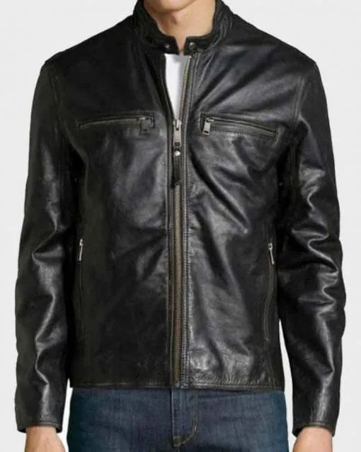Men's Altered Carbon Takeshi Kovacs Biker Leather Jacket