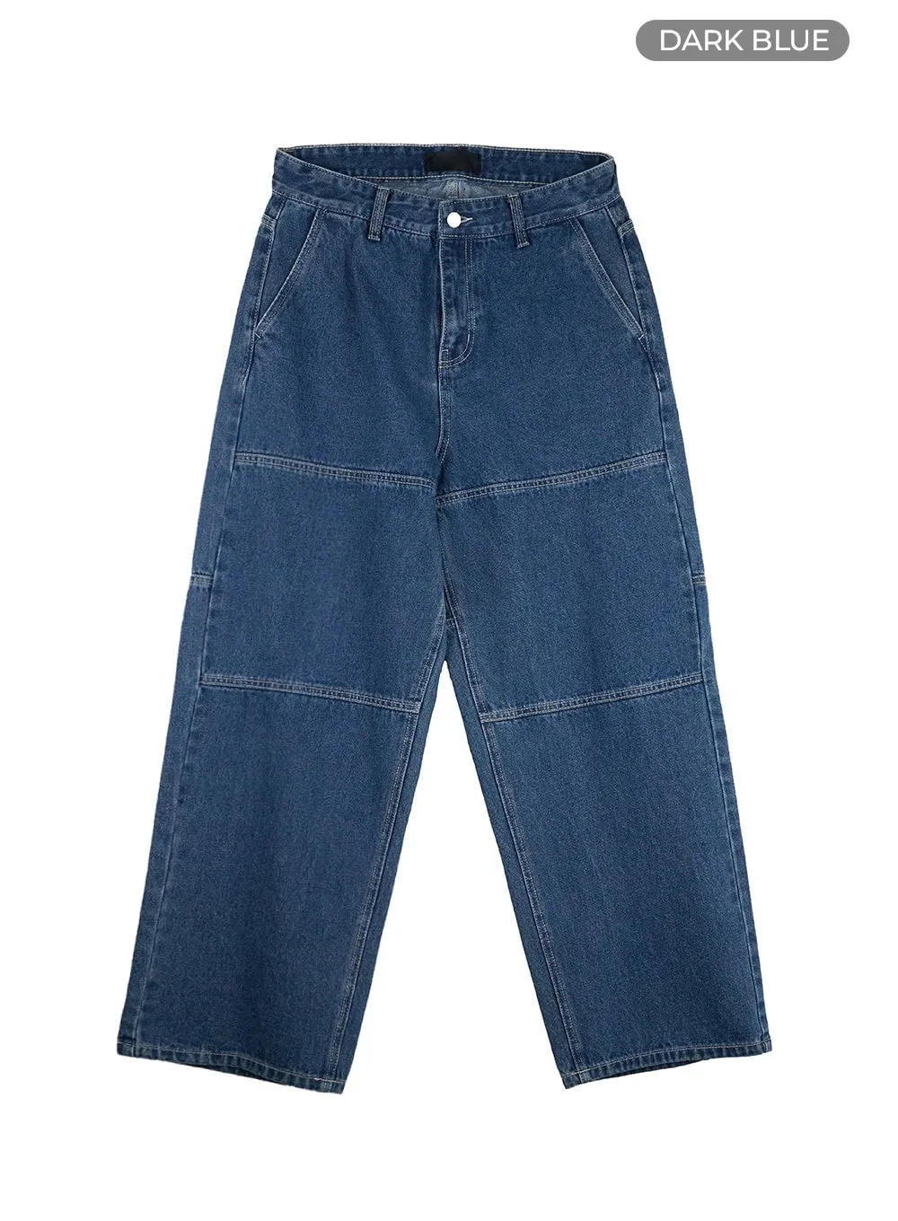 Men's Wide Fit Jeans (Dark Blue) IL418