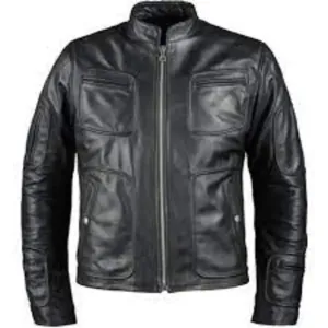 New Captain Kirk Star Trek Leather Black Jacket