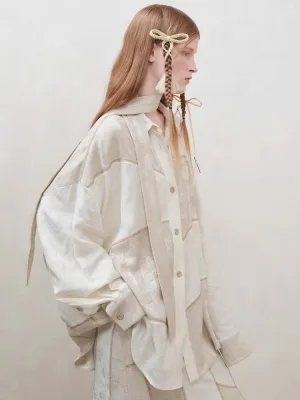 Patchwork stitching shirt   half skirt【s0000008177】