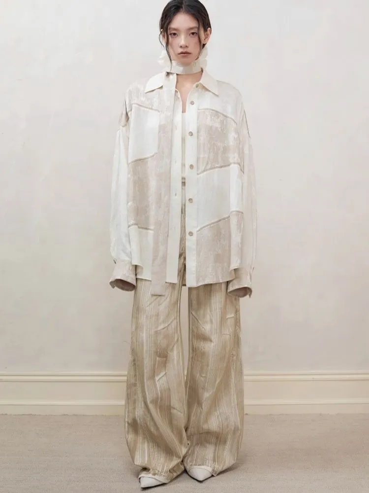 Patchwork stitching shirt   half skirt【s0000008177】