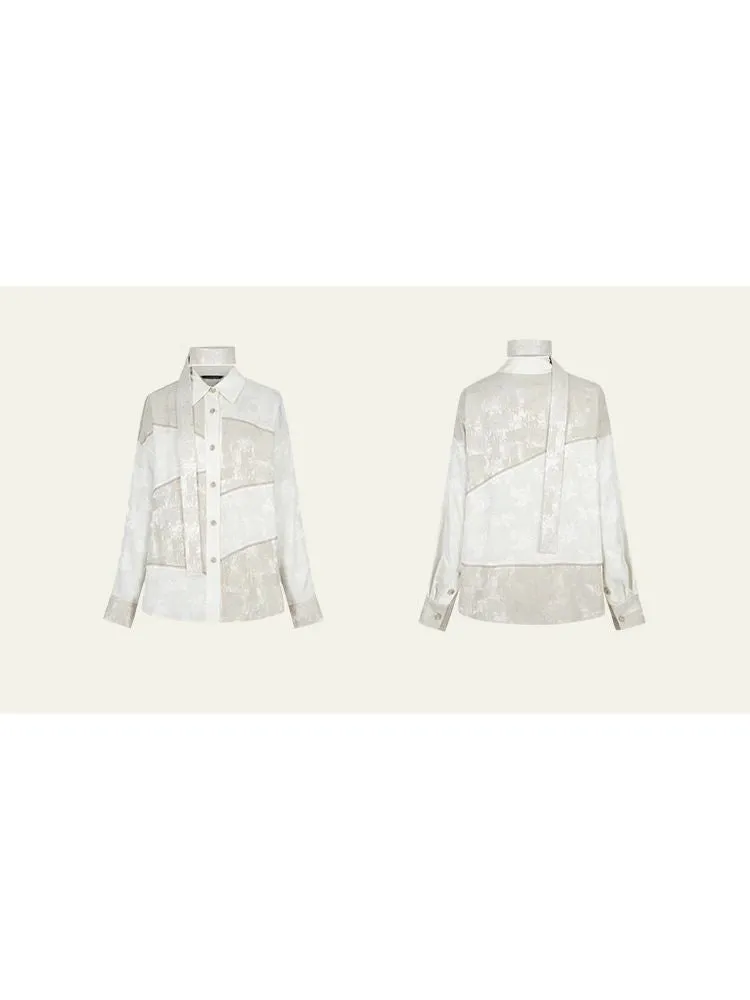 Patchwork stitching shirt   half skirt【s0000008177】