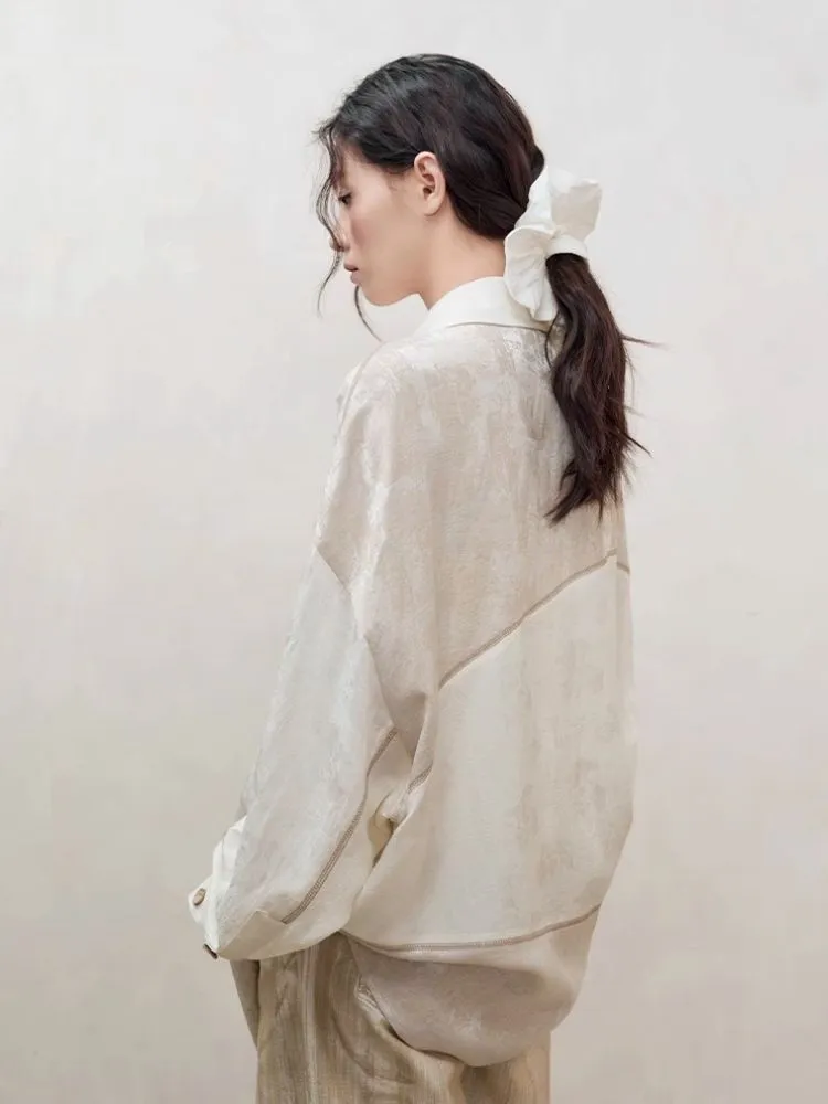 Patchwork stitching shirt   half skirt【s0000008177】