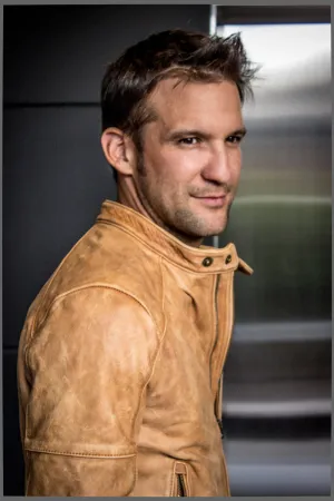 R79 SOL Leather Jacket Pre-Washed tan Leather  - Cafe Racer