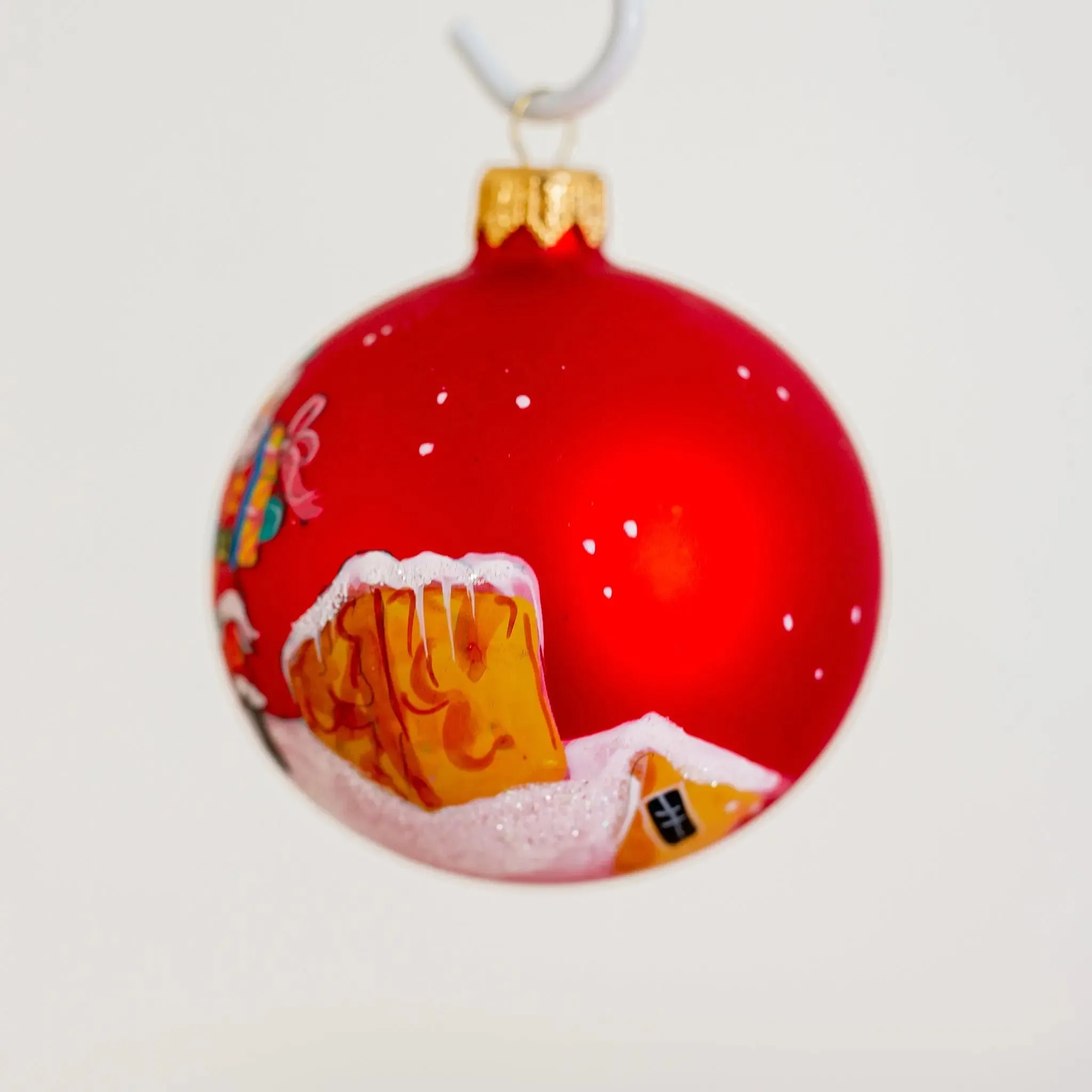 Red Chimney Santa 100mm