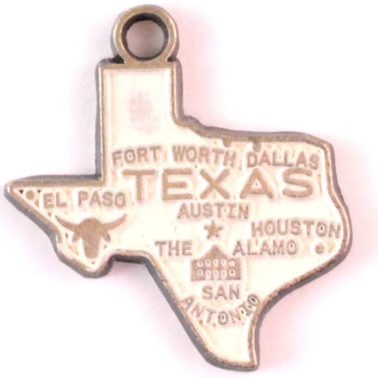 Texas State Love Charm Bracelet, Necklace, or Charm only