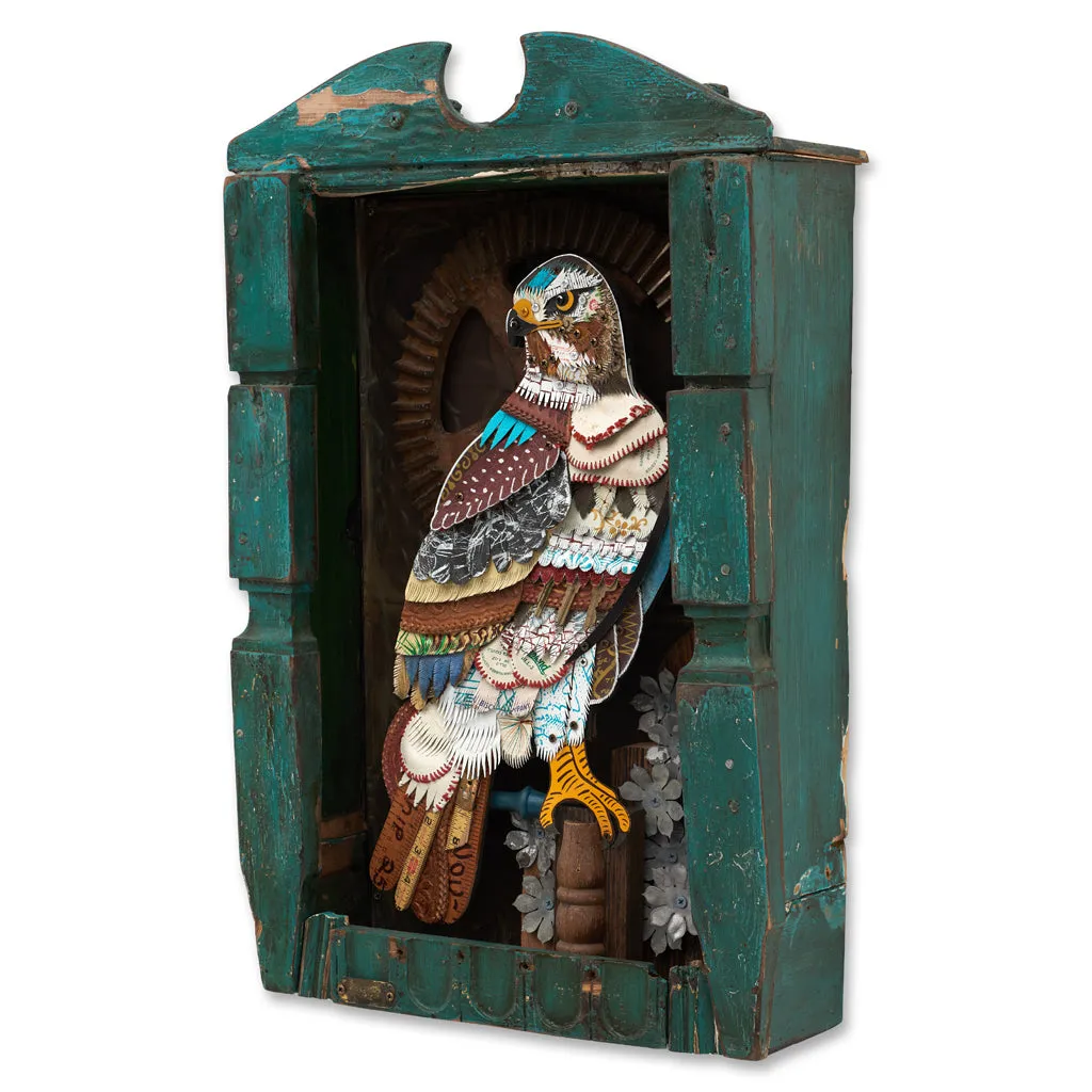 TIMEKEEPER original metal wall sculpture
