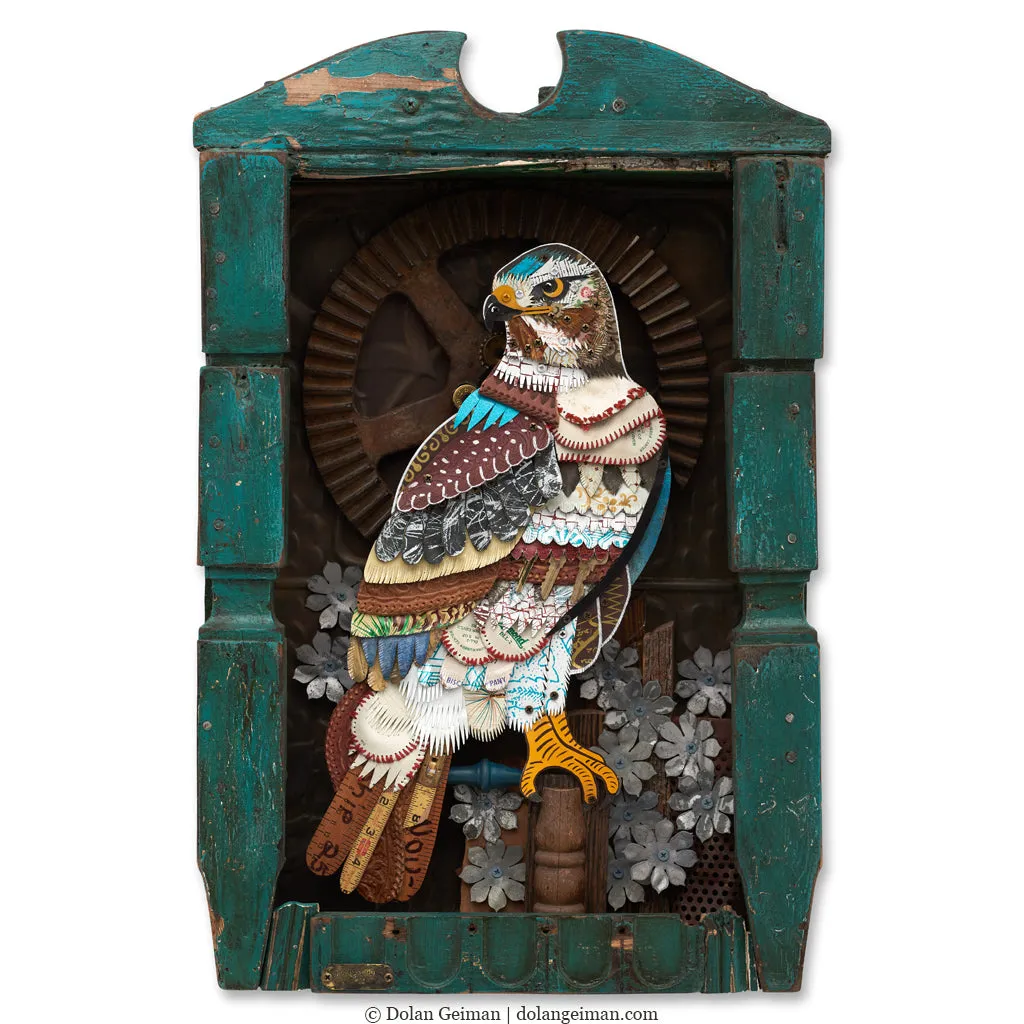 TIMEKEEPER original metal wall sculpture