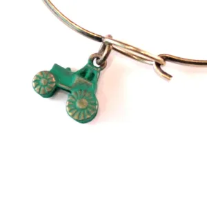 Tractor Charm Bracelet or Necklace