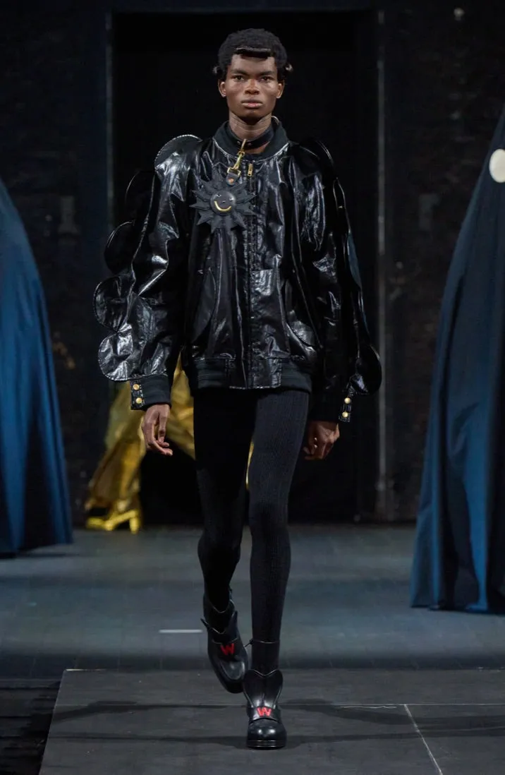 WALTER VAN BEIRENDONCK Jock Leggings Black SS23