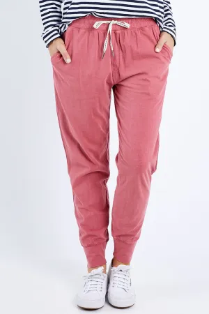Wash Out Lounge Pant in Deep Rose