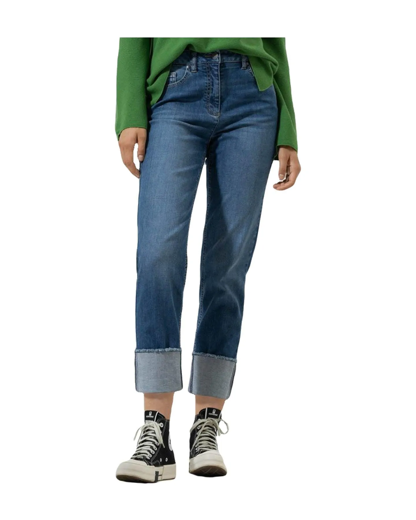 Wide Cuff Jeans