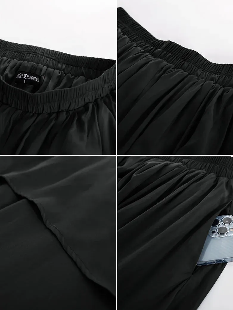 Women Renaissance Dual-Layer Swing Maxi Skirt