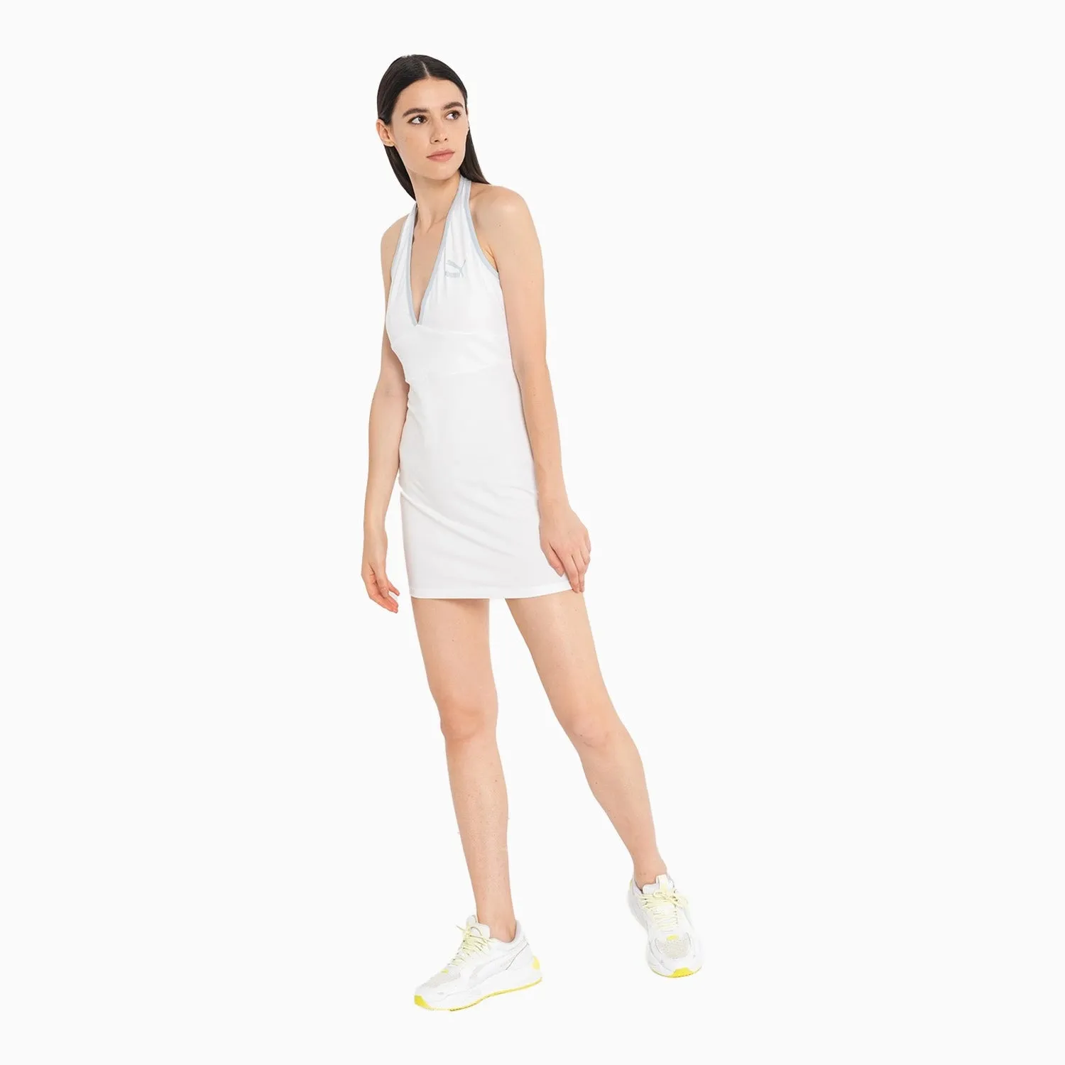Women's Classic Halterneck Dress