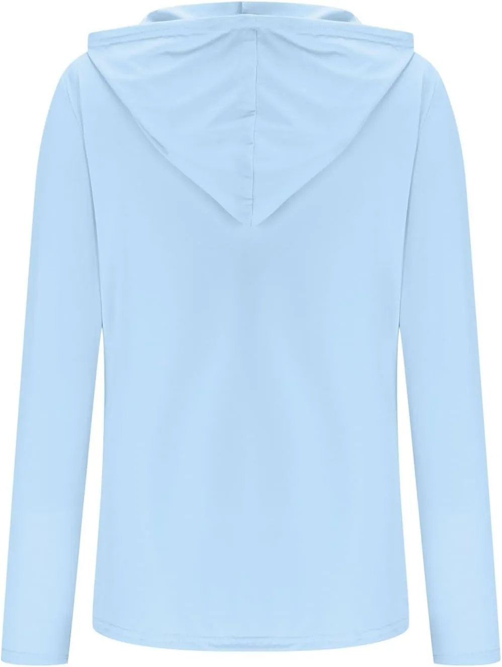 Women's Sun Protection Hoodie Shirts UPF 50  Long Sleeve UV SPF T-Shirt Hiking Running Quick Dry Rash Guard