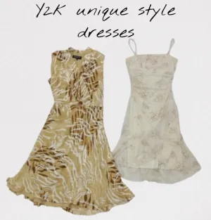 Y2k unique style dresses